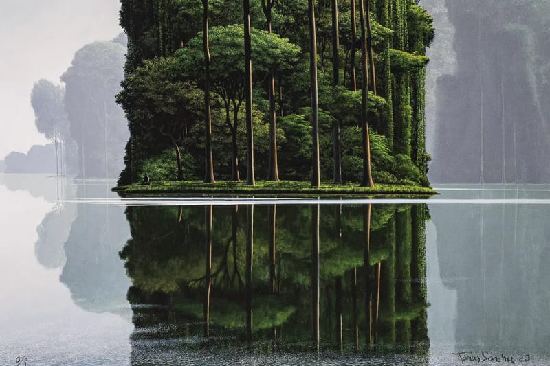 Tomás Sánchez Releases Verdant Print via Avant Arte