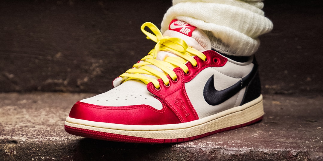 Trophy Room Announces the Release of Its Air Jordan 1 Low OG "Rookie Card - Away"
