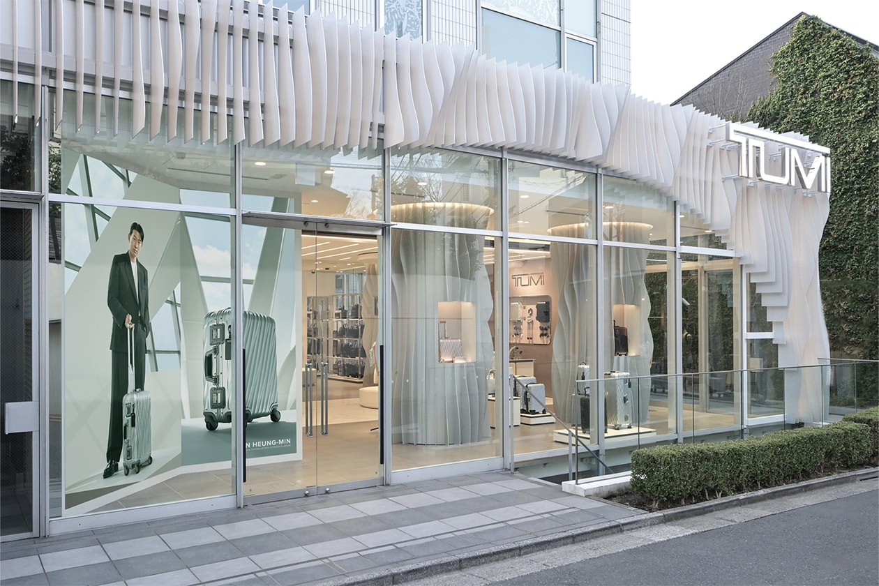 TUMI APAC Flagship Store Opening Tokyo Omotesando 19 Degree Aluminum