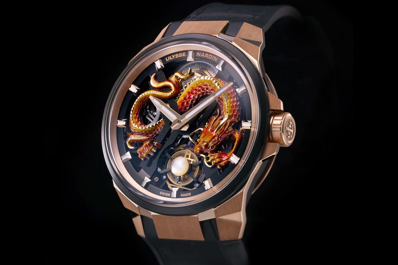 Ulysse Nardin Depicts a Dragon and Its Pearl on the Blast Tourbillon