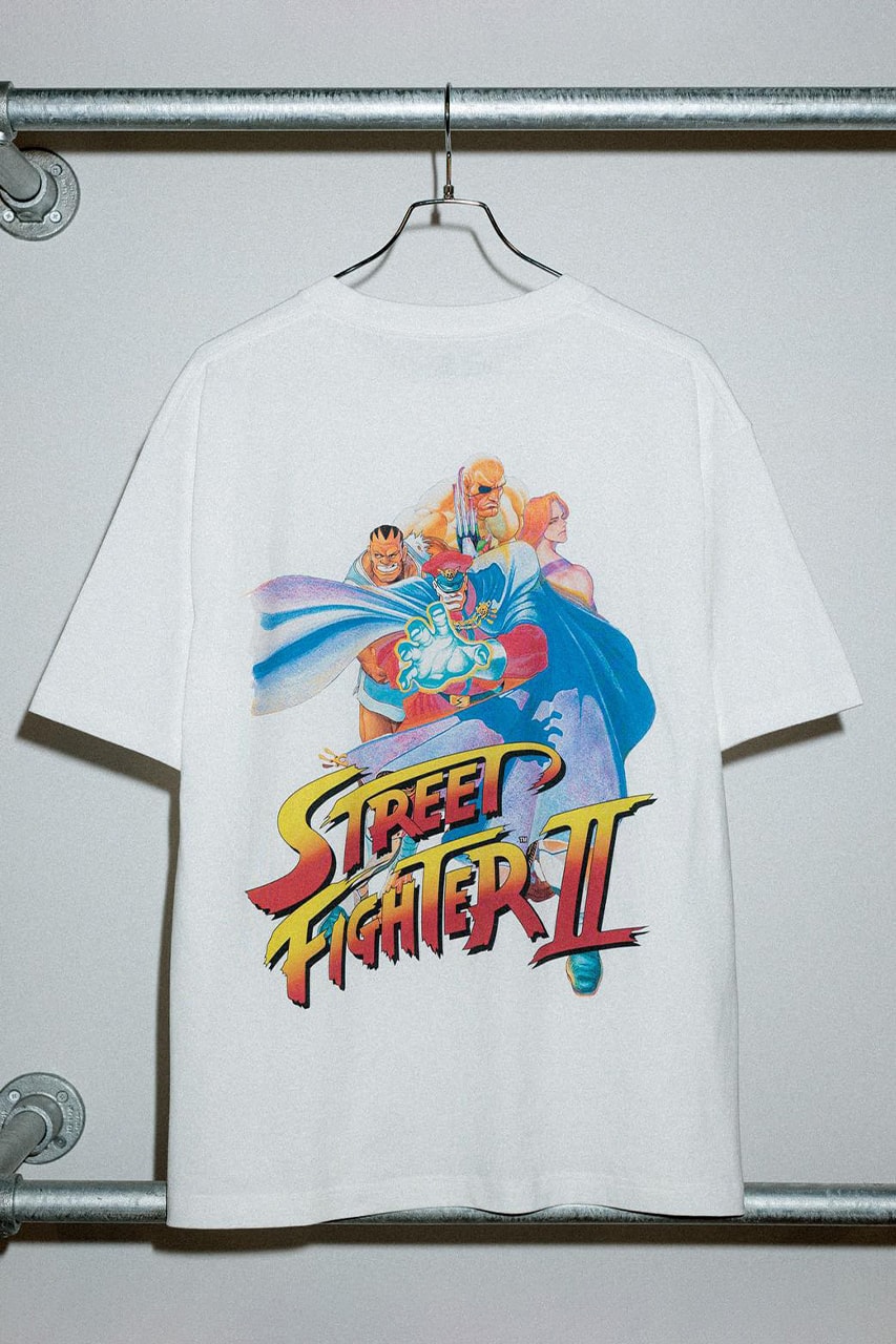 UNIQLO UT Celebrates Capcom's 40th Anniversary in New Collection capsule street fighter tekken graphic tee drop release Ghosts 'n Goblins, Mega Man, Final Fight, graphic designer Kosuke Kawamura, Street Fighter II, Devil May Cry, Monster Hunter and Resident Evil 4.