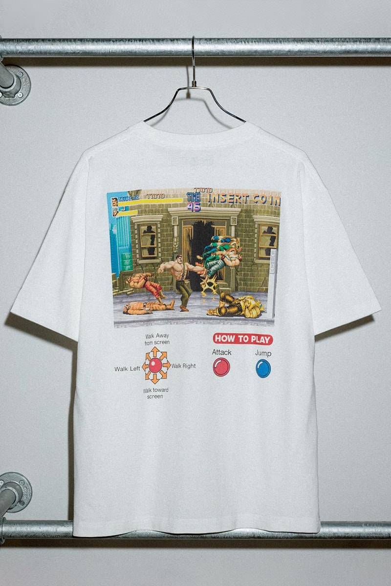 UNIQLO UT Celebrates Capcom's 40th Anniversary in New Collection capsule street fighter tekken graphic tee drop release Ghosts 'n Goblins, Mega Man, Final Fight, graphic designer Kosuke Kawamura, Street Fighter II, Devil May Cry, Monster Hunter and Resident Evil 4.