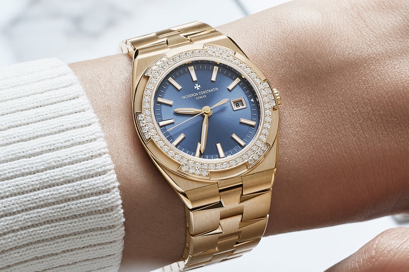 Vacheron Constantin Overseas Quartz Denim-Blue Dial Pink Gold 33mm Release Info