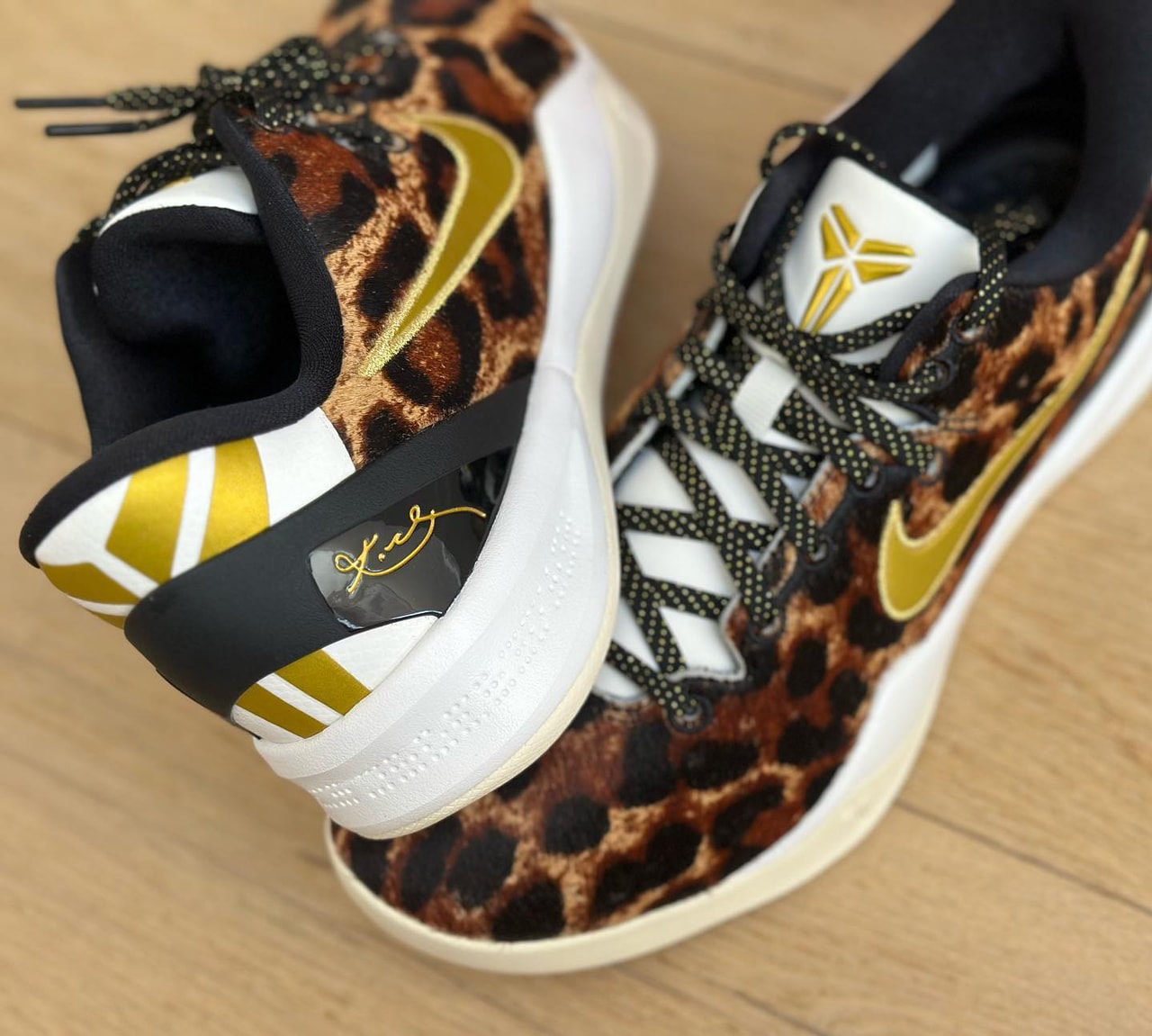 vanessa bryant nike kobe 8 protro sneaker pe player edition leopard official release date info photos price store list buying guide