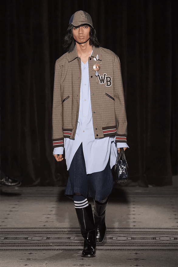 Wales Bonner Fall Winter 2024 Paris Fashion Week menswear Adidas runway show