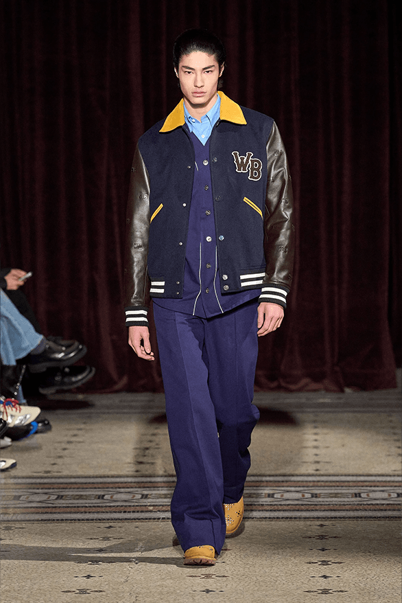 Wales Bonner Fall Winter 2024 Paris Fashion Week menswear Adidas runway show