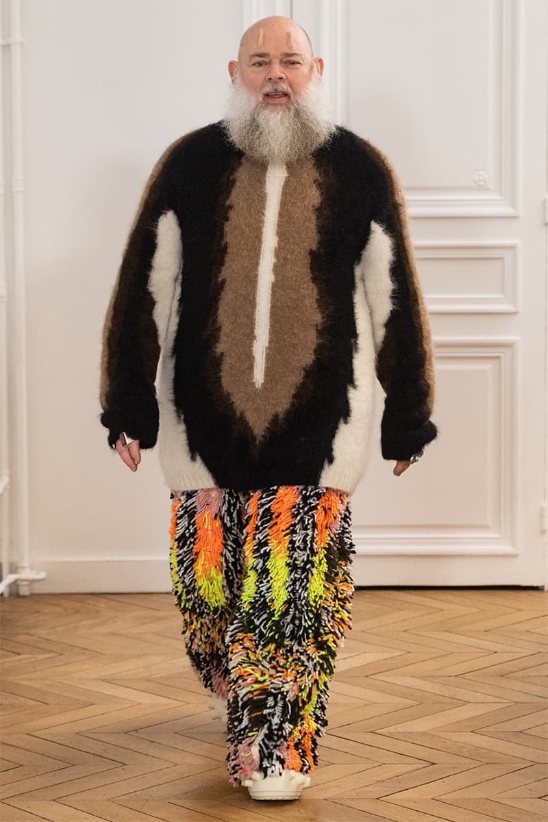 Walter Van Beirendonck FW24 Combines Fine Tailoring With Surrealism