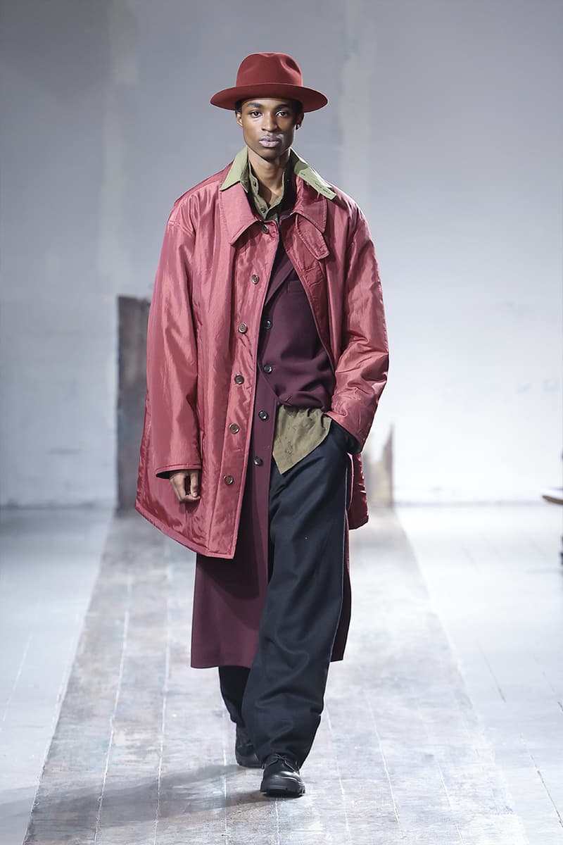 Yohji Yamamoto FW24 fall winter 2024 paris fashion week runway show collection menswear