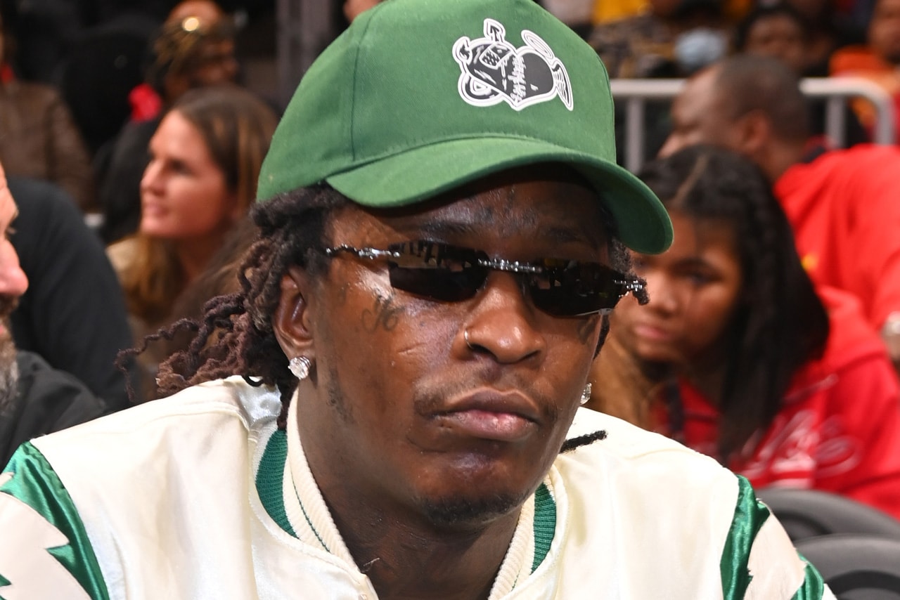 Young Thug Teases New "Act Normal" Clothing Line ysl rico gunna case trial shannon stilwell young stoner life spider clothing apparel instagram story behind bars 