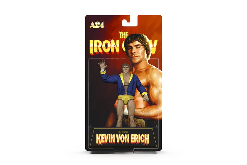 A24 To Release 'The Iron Claw' Action Figure of Zac Efron as Kevin Von Erich