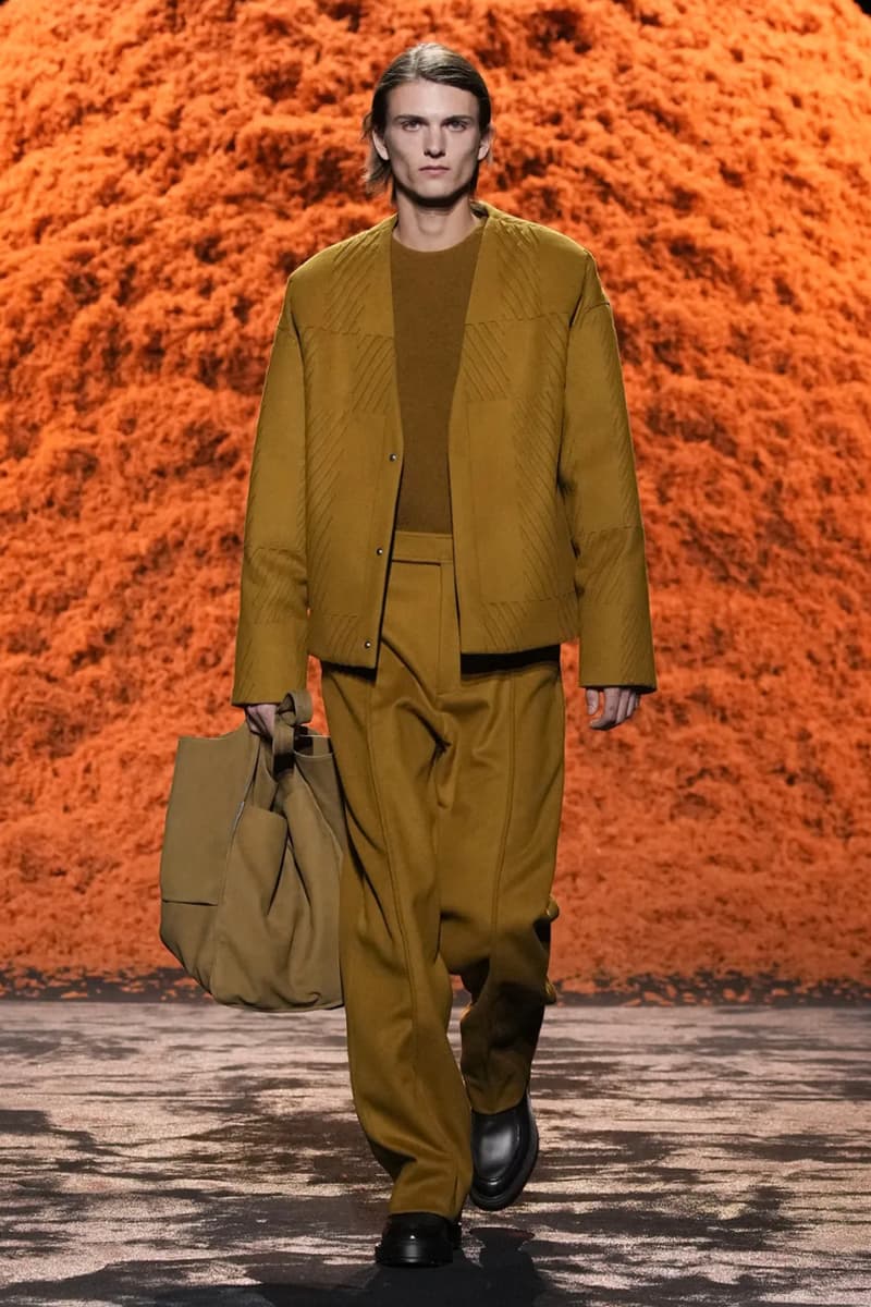 Zegna Fall/Winter 2024 Collection Milan Fashion Week Men's Menswear Runway Images