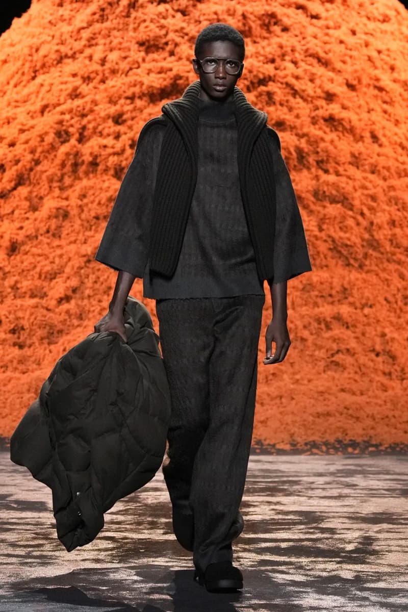 Zegna Fall/Winter 2024 Collection Milan Fashion Week Men's Menswear Runway Images