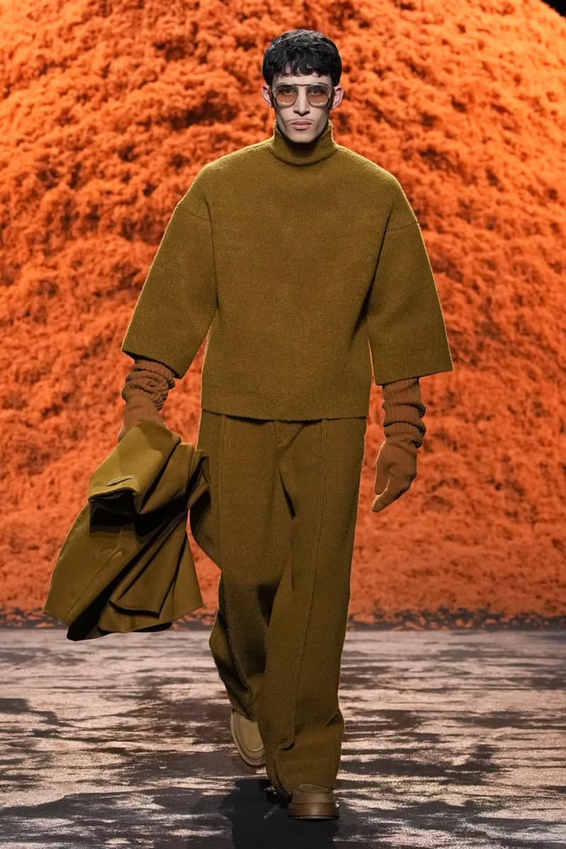 Zegna Fall/Winter 2024 Collection Milan Fashion Week Men's Menswear Runway Images