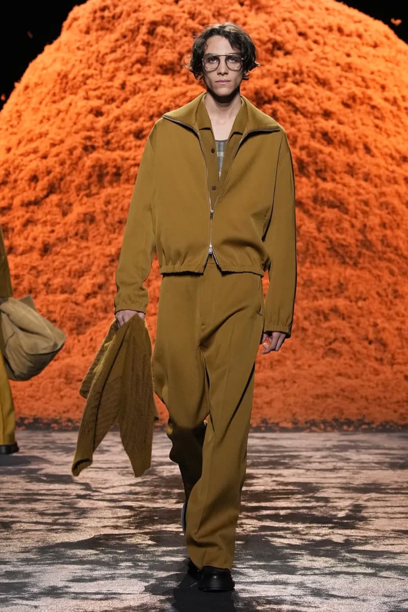 Zegna Fall/Winter 2024 Collection Milan Fashion Week Men's Menswear Runway Images