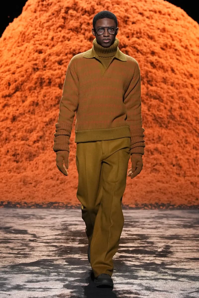 Zegna Fall/Winter 2024 Collection Milan Fashion Week Men's Menswear Runway Images