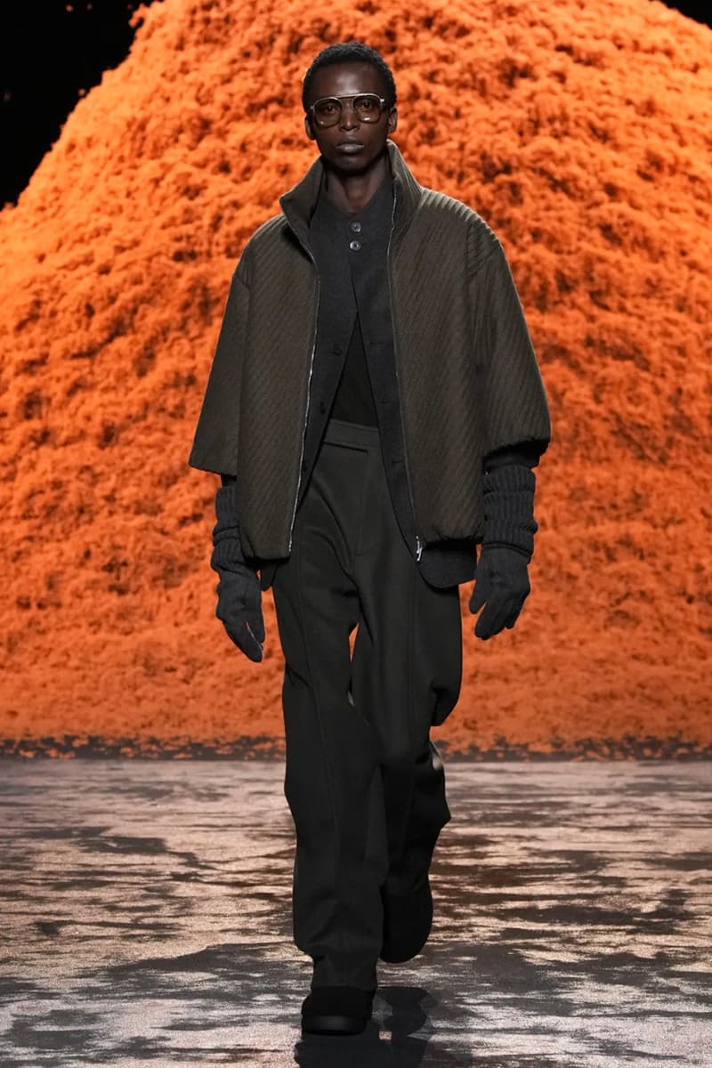 Zegna Fall/Winter 2024 Collection Milan Fashion Week Men's Menswear Runway Images