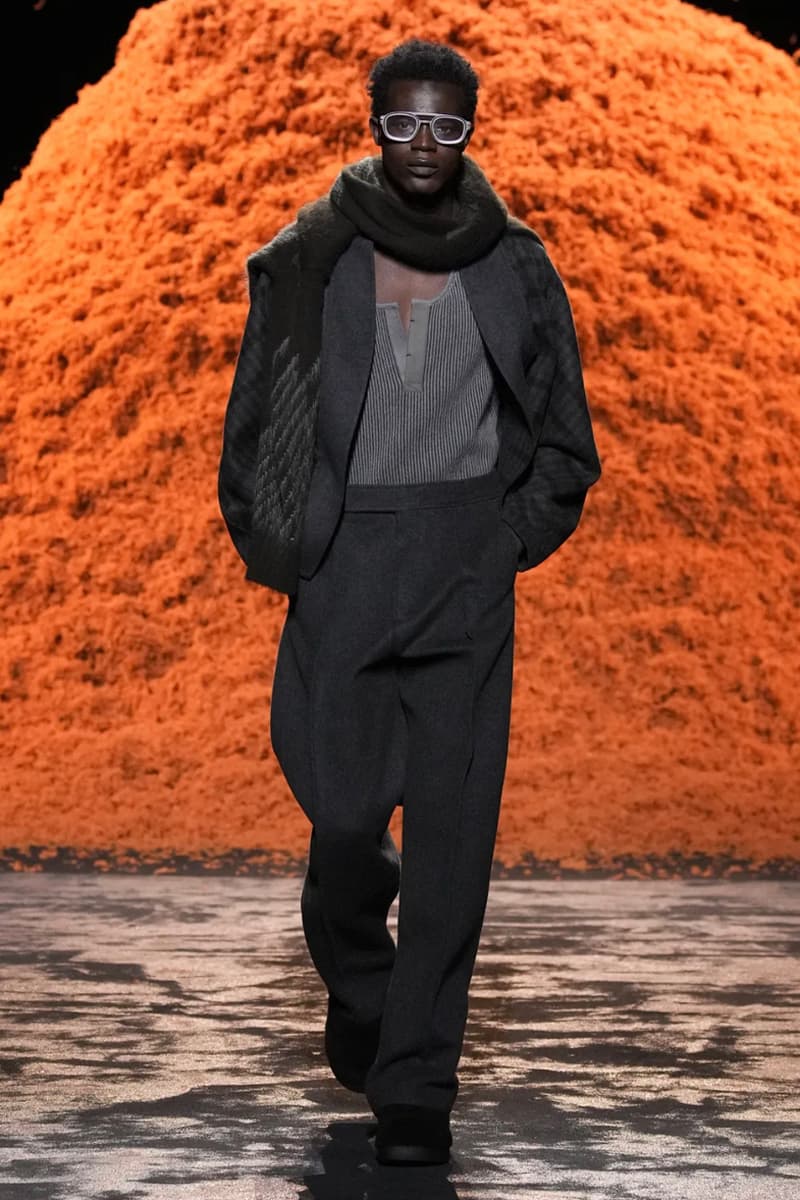 Zegna Fall/Winter 2024 Collection Milan Fashion Week Men's Menswear Runway Images