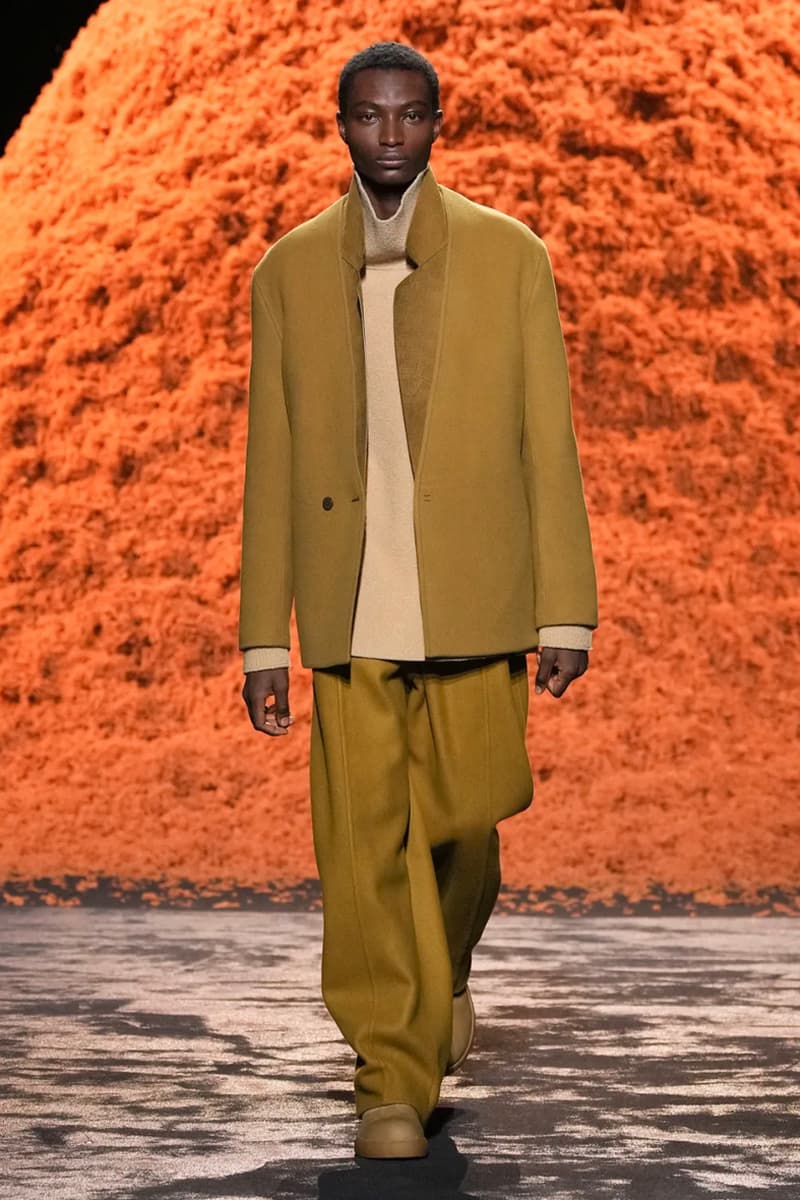 Zegna Fall/Winter 2024 Collection Milan Fashion Week Men's Menswear Runway Images