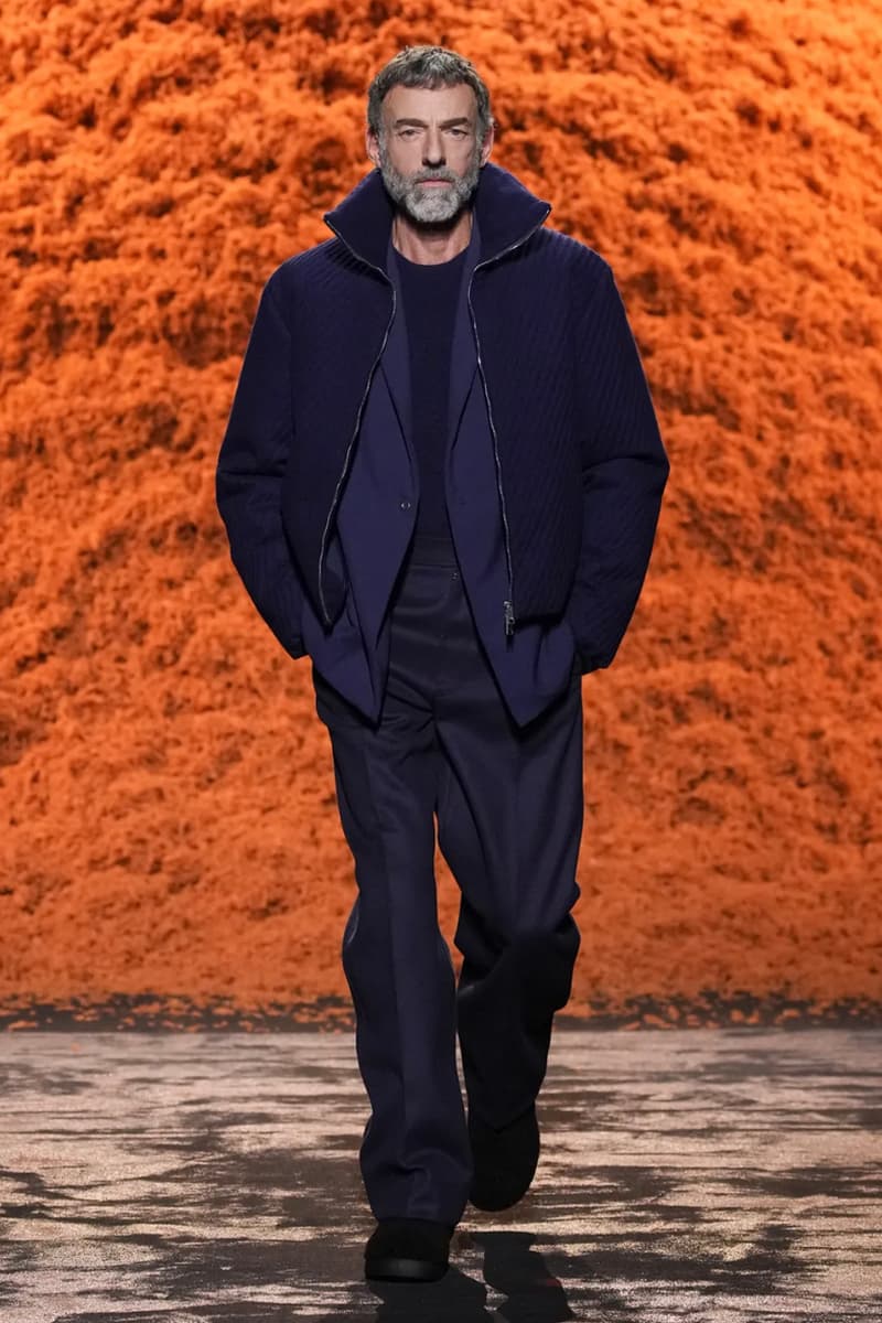 Zegna Fall/Winter 2024 Collection Milan Fashion Week Men's Menswear Runway Images