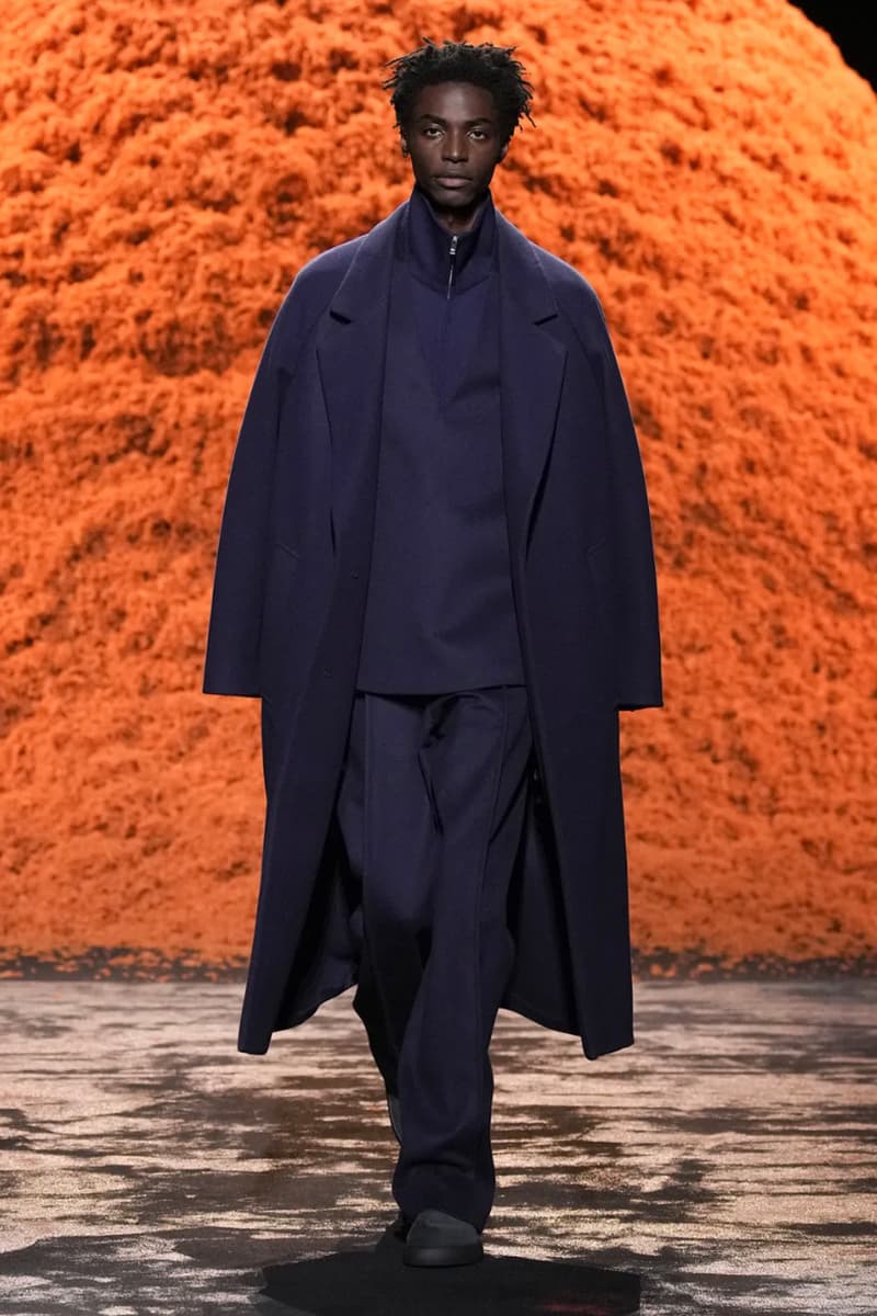 Zegna Fall/Winter 2024 Collection Milan Fashion Week Men's Menswear Runway Images