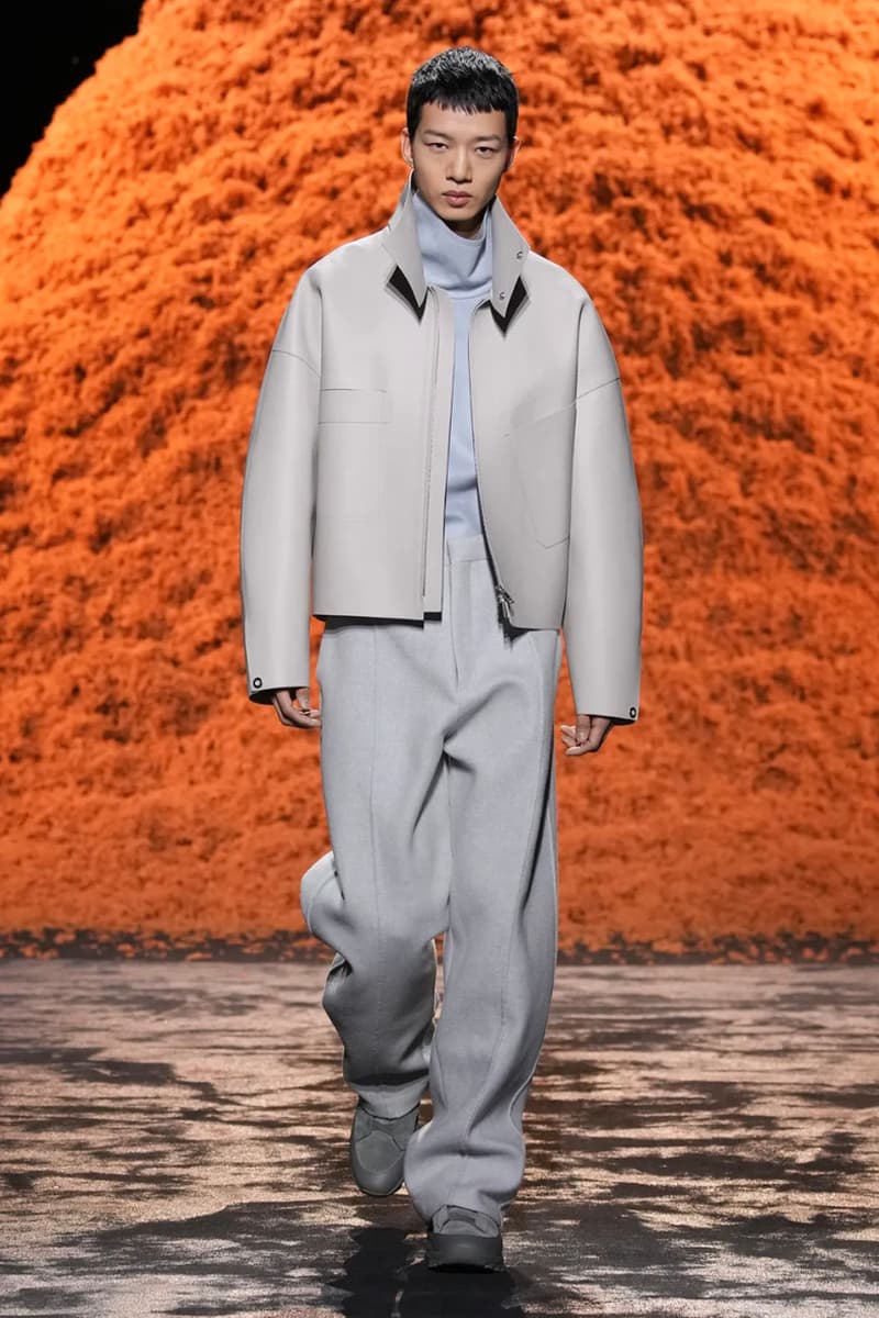 Zegna Fall/Winter 2024 Collection Milan Fashion Week Men's Menswear Runway Images