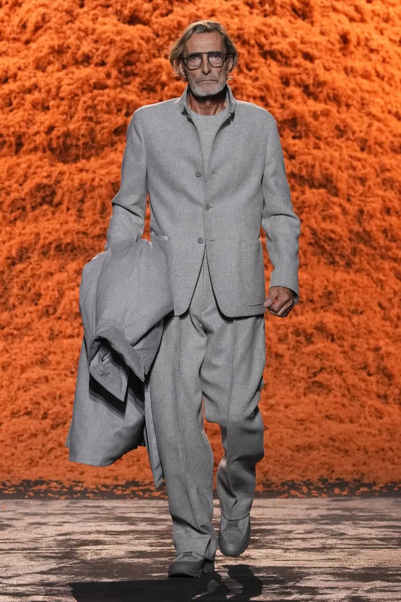 Zegna Fall/Winter 2024 Collection Milan Fashion Week Men's Menswear Runway Images