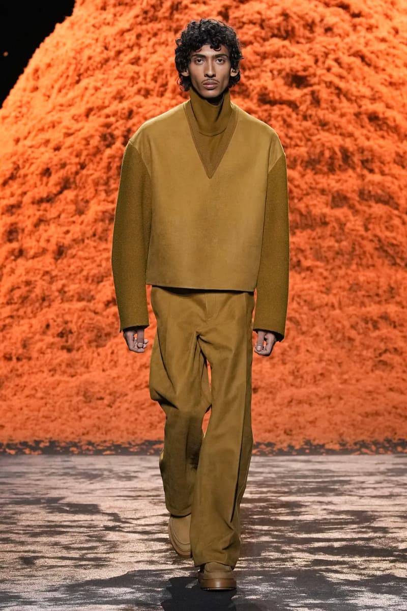 Zegna Fall/Winter 2024 Collection Milan Fashion Week Men's Menswear Runway Images