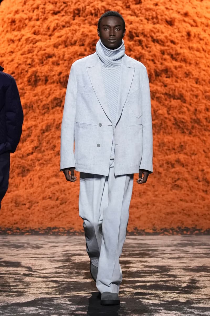 Zegna Fall/Winter 2024 Collection Milan Fashion Week Men's Menswear Runway Images