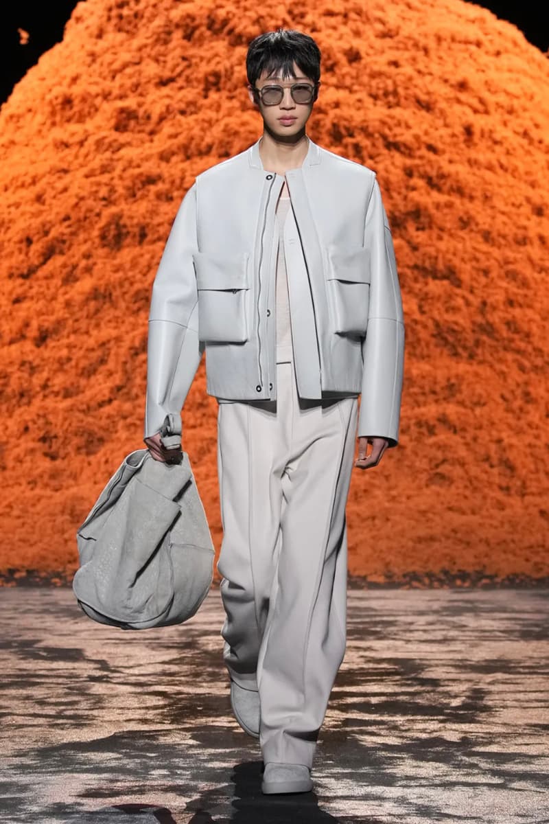 Zegna Fall/Winter 2024 Collection Milan Fashion Week Men's Menswear Runway Images