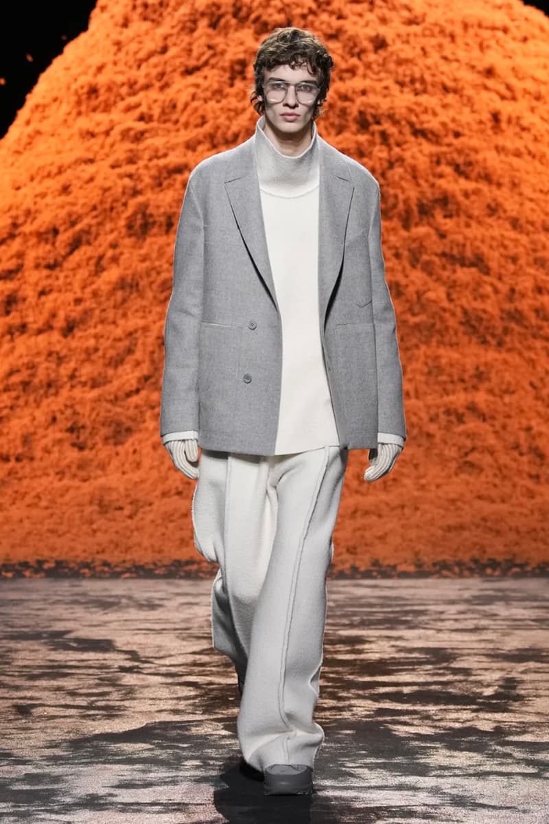 Zegna Fall/Winter 2024 Collection Milan Fashion Week Men's Menswear Runway Images