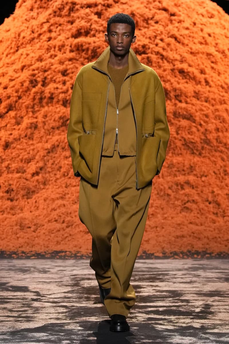 Zegna Fall/Winter 2024 Collection Milan Fashion Week Men's Menswear Runway Images