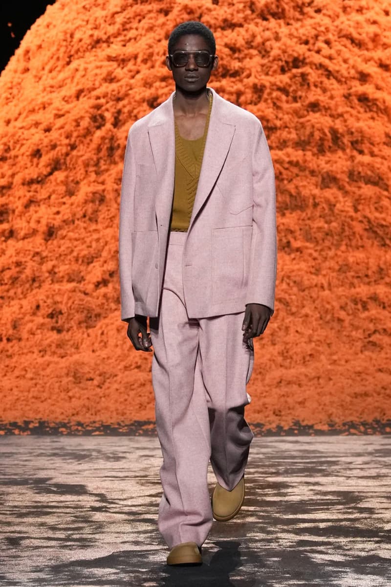 Zegna Fall/Winter 2024 Collection Milan Fashion Week Men's Menswear Runway Images