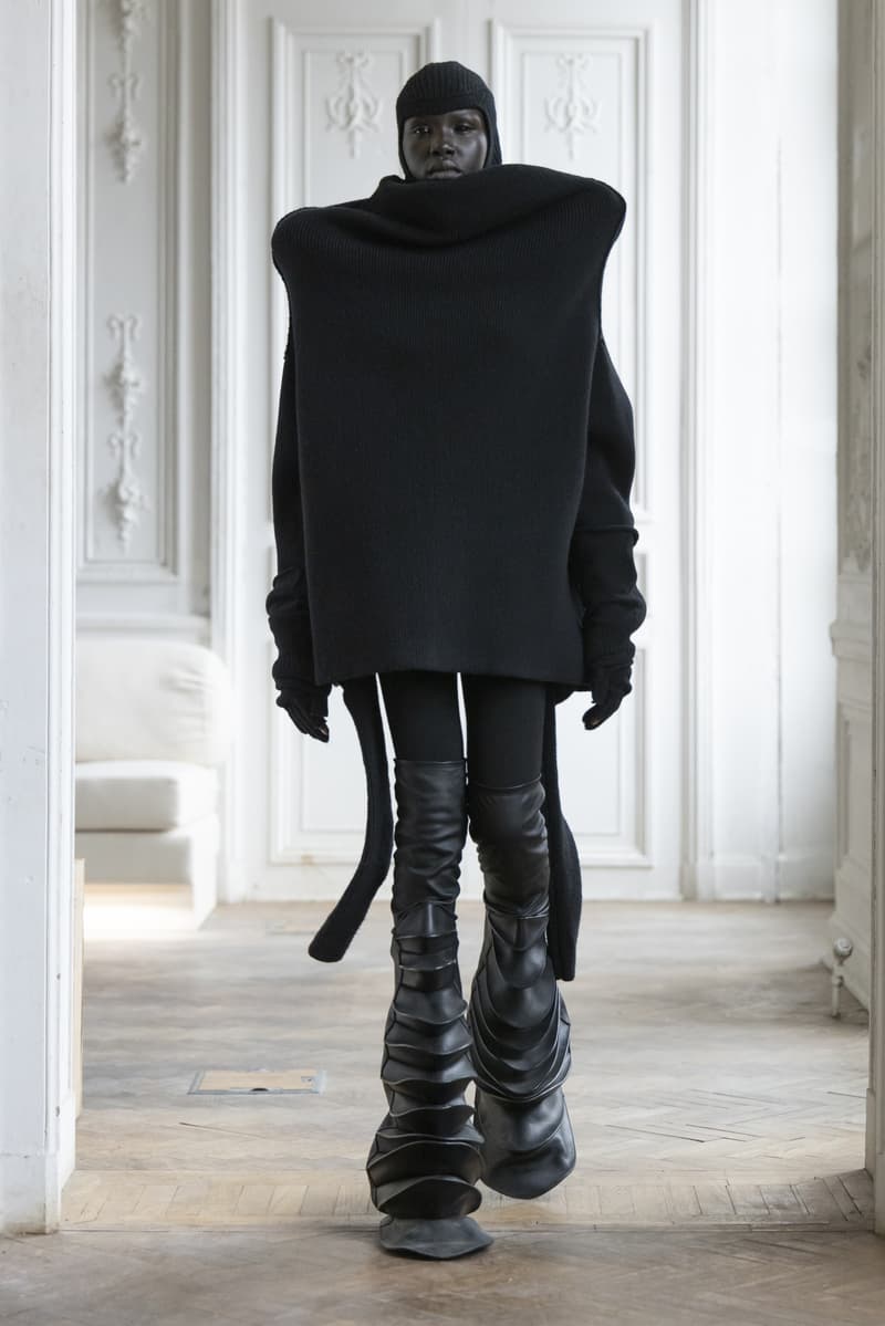 Rick Owens Fall Winter 2024 Paris Fashion Week womenswear runway show