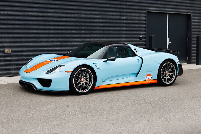 2015 Porsche 918 Spyder Weissach Auction Info