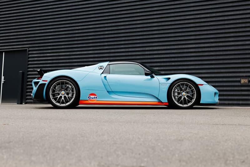 2015 Porsche 918 Spyder Weissach Auction Info