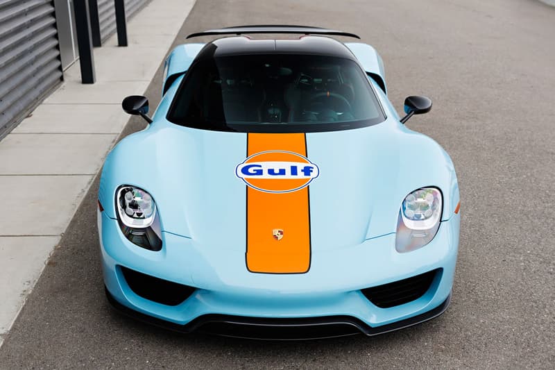 2015 Porsche 918 Spyder Weissach Auction Info