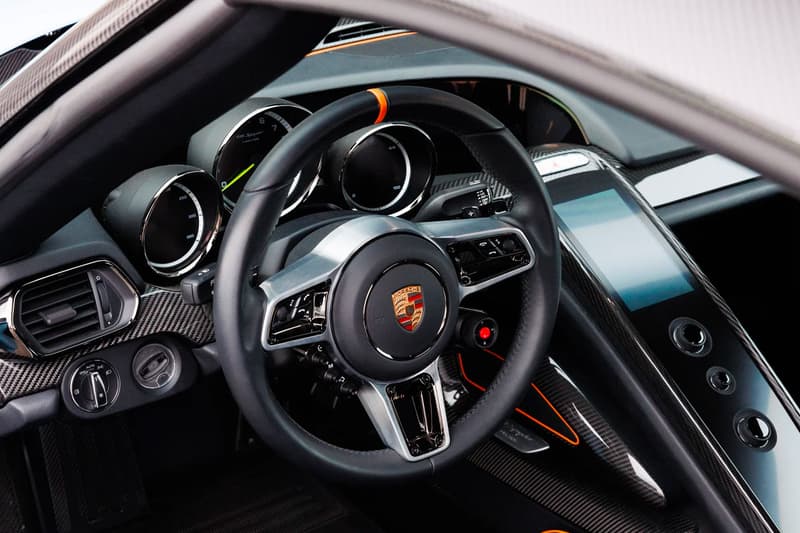 2015 Porsche 918 Spyder Weissach Auction Info