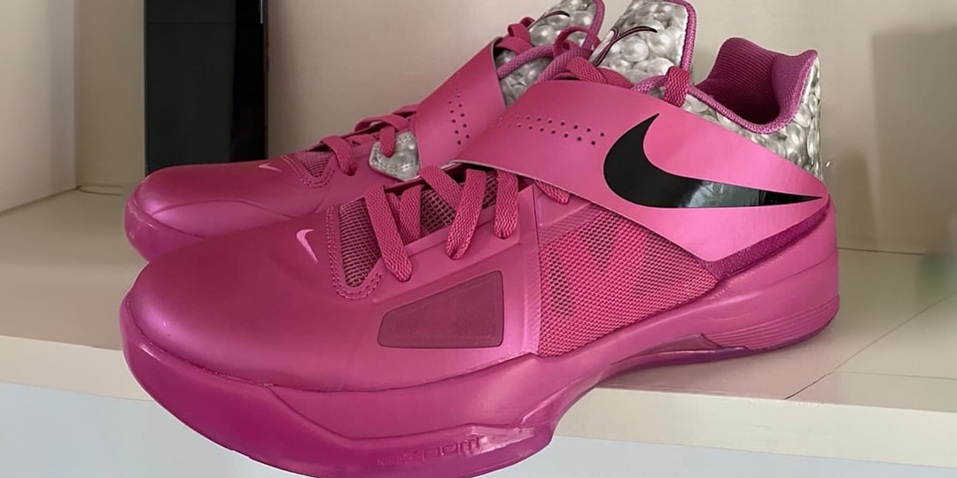 First Look at This Year's Nike KD 4 "Aunt Pearl"