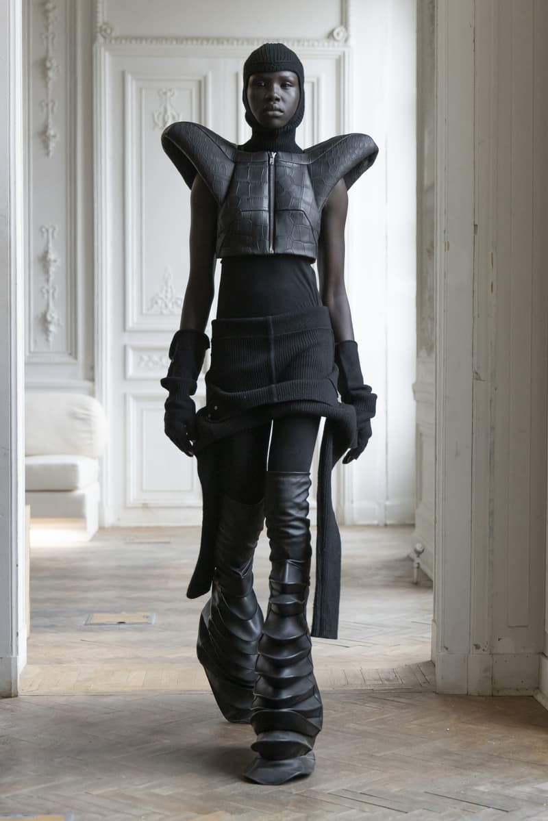 Rick Owens Fall Winter 2024 Paris Fashion Week womenswear runway show