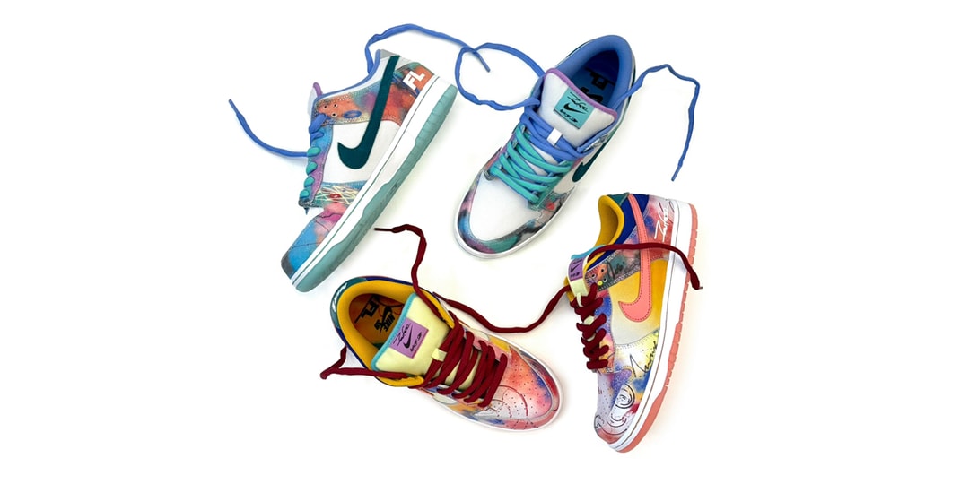 Futura's Nike SB Dunk Low Releases Next Month