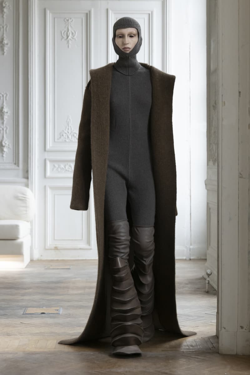 Rick Owens Fall Winter 2024 Paris Fashion Week womenswear runway show