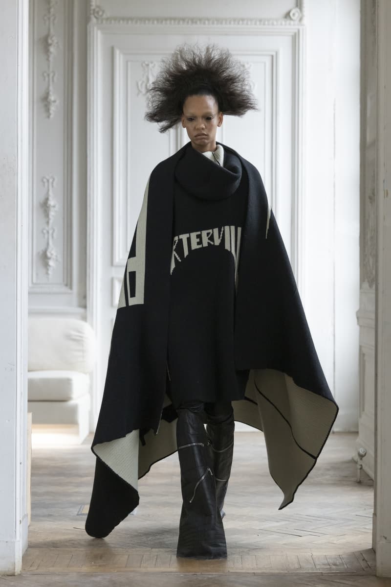 Rick Owens Fall Winter 2024 Paris Fashion Week womenswear runway show