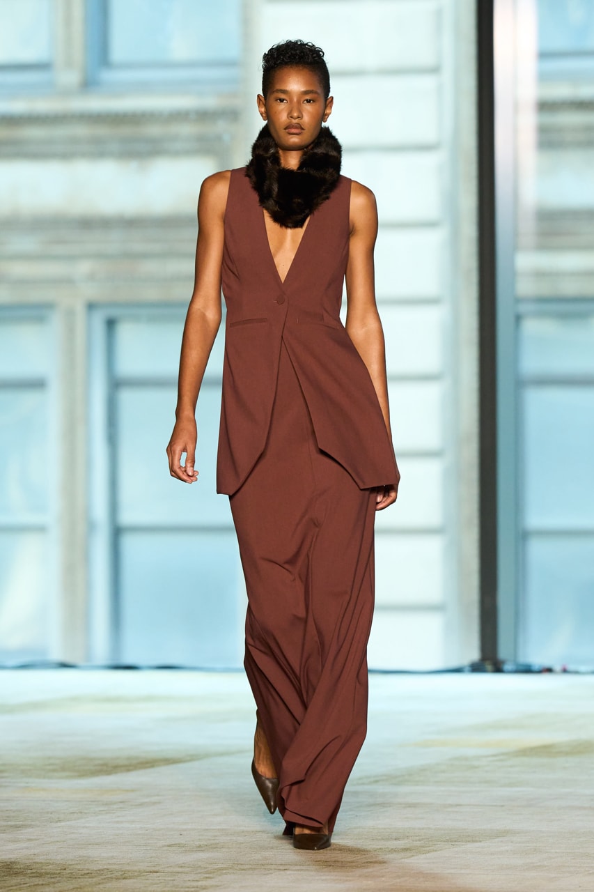 AKNVAS FW24 Touches on Texture and Contemporary Class Fashion New York Fashion Week NYFW