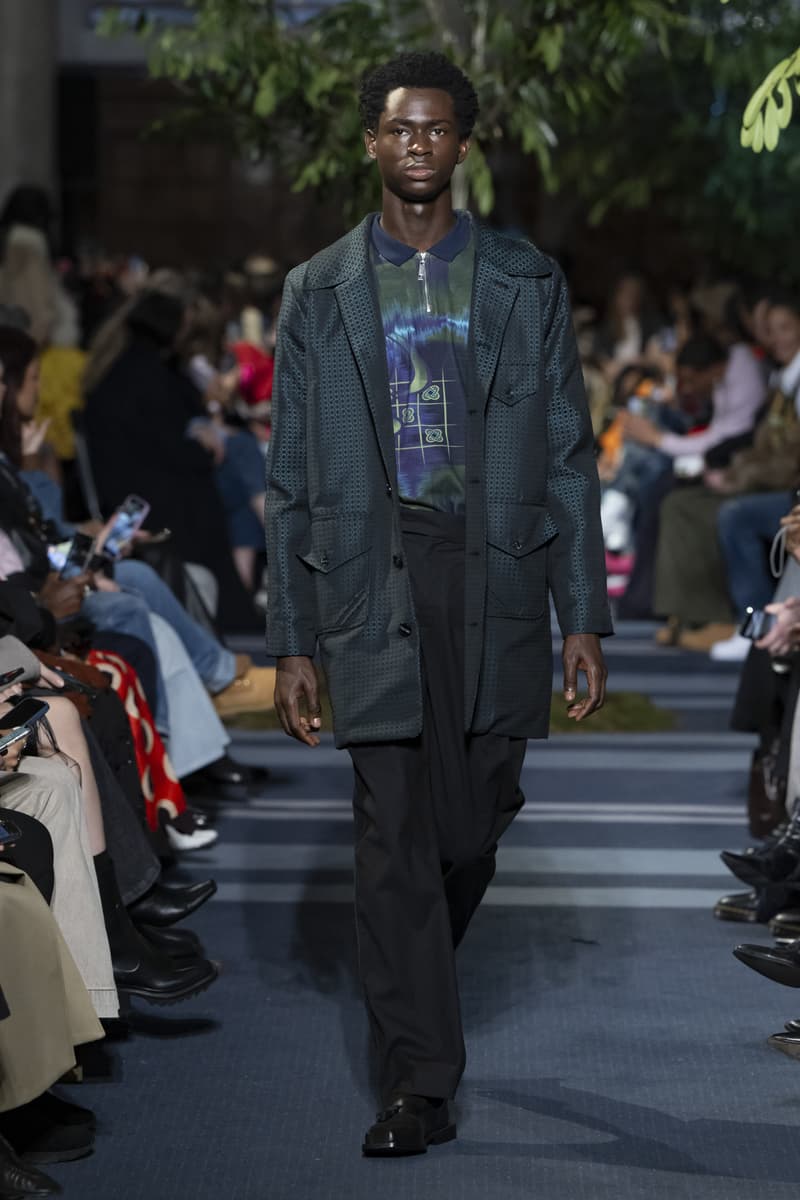 Ahluwalia Fall Winter 2024 London Fashion Week menswear womenswear runway show Levis collaboration Priya Ahluwalia