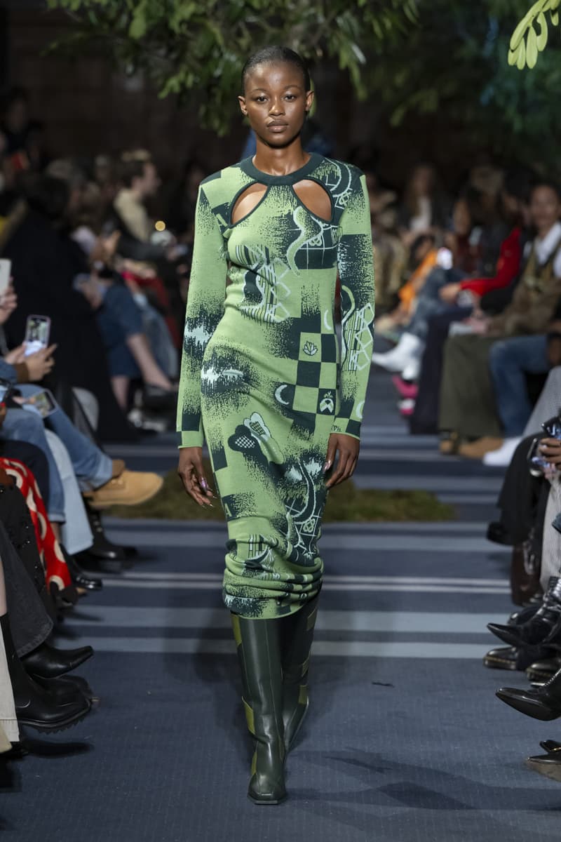 Ahluwalia Fall Winter 2024 London Fashion Week menswear womenswear runway show Levis collaboration Priya Ahluwalia