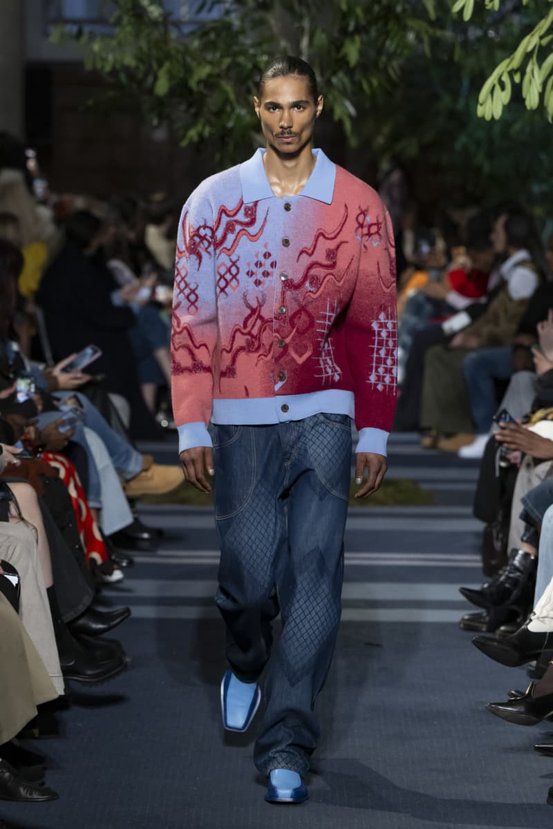 Ahluwalia Fall Winter 2024 London Fashion Week menswear womenswear runway show Levis collaboration Priya Ahluwalia