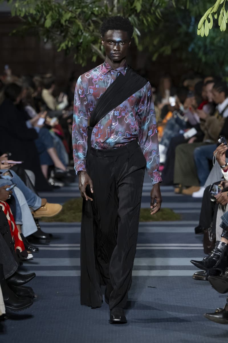 Ahluwalia Fall Winter 2024 London Fashion Week menswear womenswear runway show Levis collaboration Priya Ahluwalia