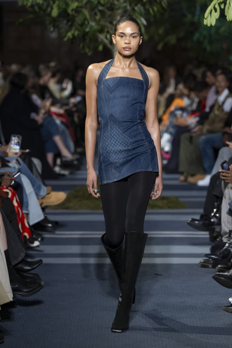 Ahluwalia Fall Winter 2024 London Fashion Week menswear womenswear runway show Levis collaboration Priya Ahluwalia