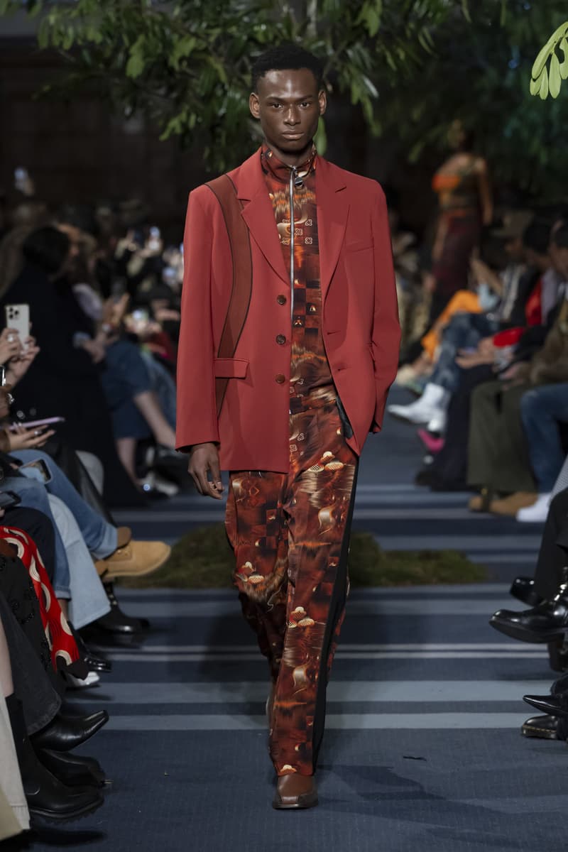 Ahluwalia Fall Winter 2024 London Fashion Week menswear womenswear runway show Levis collaboration Priya Ahluwalia