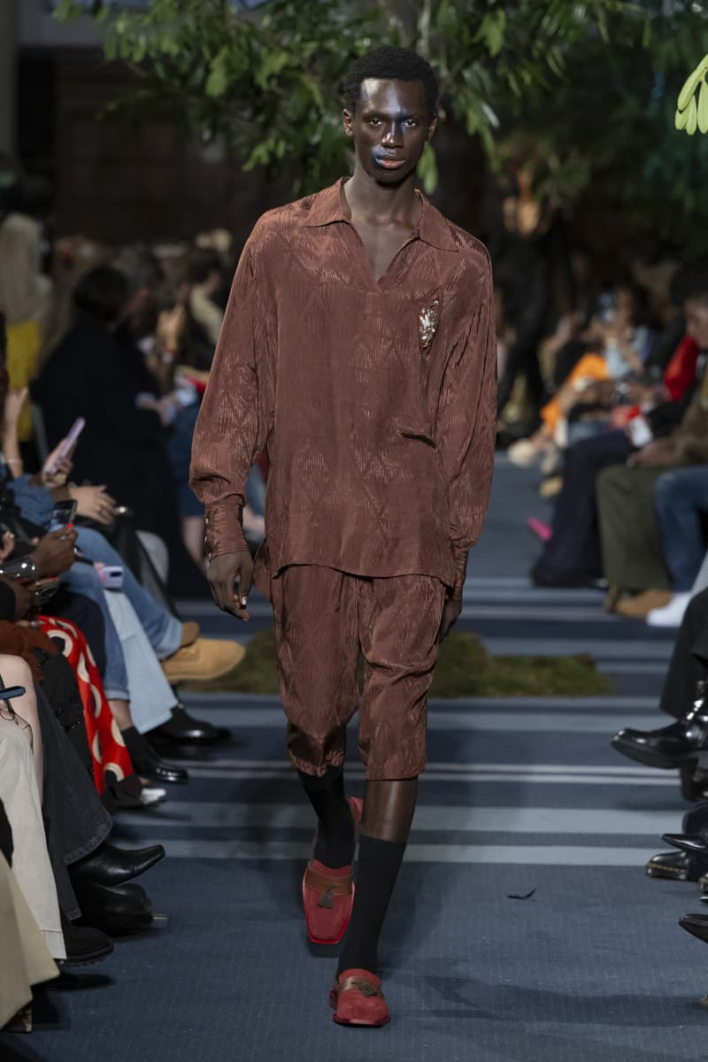 Ahluwalia Fall Winter 2024 London Fashion Week menswear womenswear runway show Levis collaboration Priya Ahluwalia